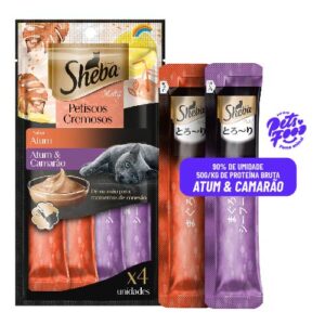 Petisco-Sheba-Cremoso-Gatos-Atum-Camarao