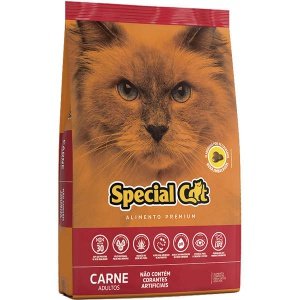 Ração Special Cat, Gatos Adultos, Carne - 20kg