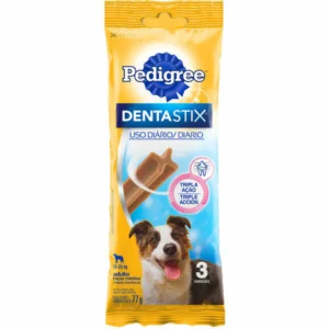 Petisco Pedigree Dentastix, Cães Adultos Raças Médias