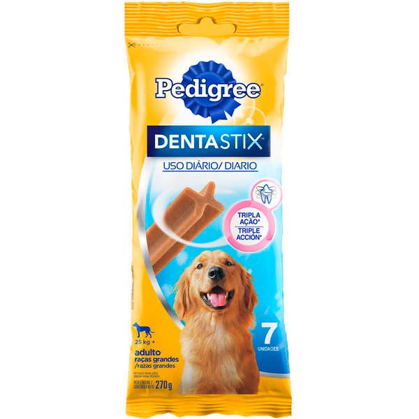 Petisco Pedigree Dentastix, Cães Adultos Raças Grandes