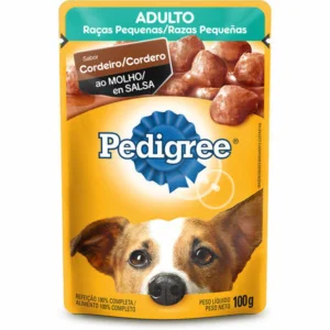 Sachê Pedigree, Cães Adultos Raças Pequenas - Cordeiro