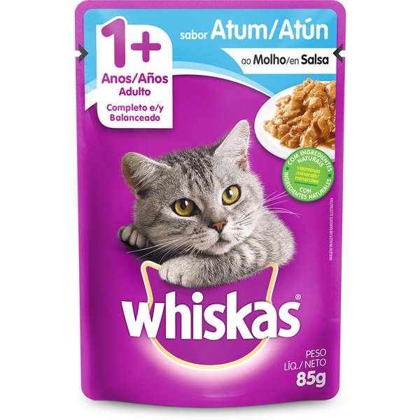 Sachê Whiskas, Gatos Adultos - Atum