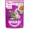 Sachê Whiskas, Gatos Adultos - Salmão