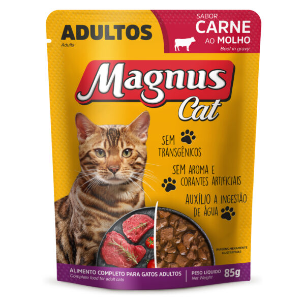 petsfood.app.br sache magnus gatos adultos carne sache magnus cat carne