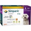 Antipulgas Simparic 10mg, Cães 2,6 a 5kg