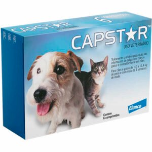 Antipulgas Capstar 11mg, Cães e Gatos até 11,4kg