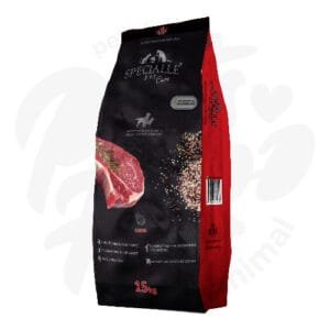 specialle adultos racas grandes, carne e frango