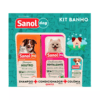 Kit Sanol Shampoo, Condicionador e Colônia - Cães e Gatos