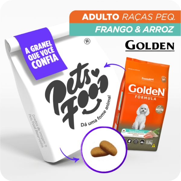 petsfood.app.br racao golden caes adultos racas pequenas frango e arroz goldenadrp frango