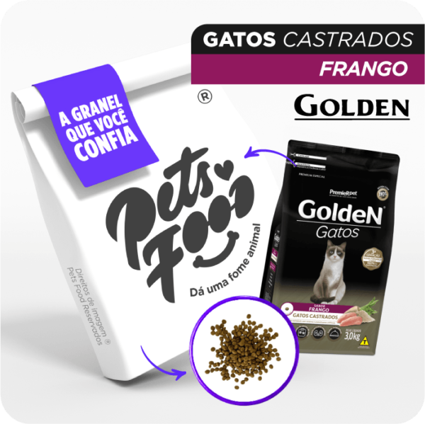 petsfood.app.br racao golden gatos castrados frango goldencastrados frango