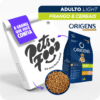Ração Origens, Adultos Light - Frango & Cereais | A Granel 1KG