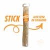 Osso Stick Cãolageno, Cães - Natural 30mm