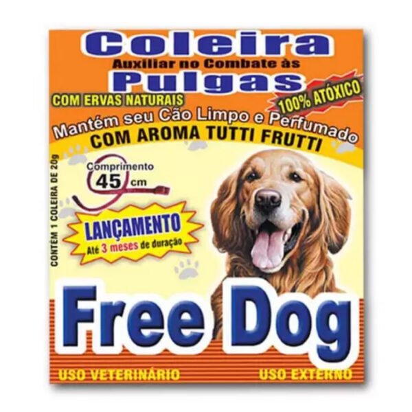 coleira antipulgas freedog