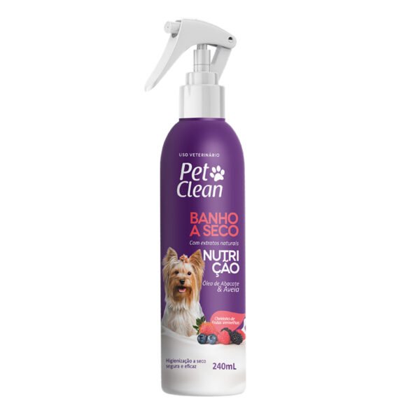 pet clean banho a seco nutrição