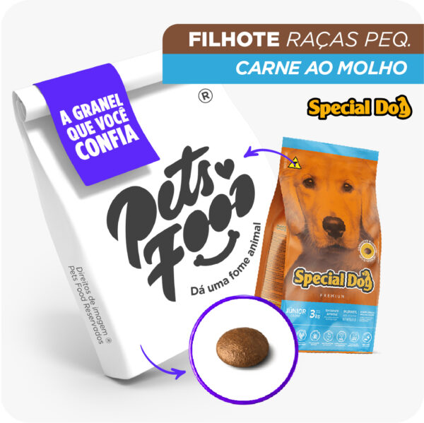 petsfood.app.br racao special dog caes filhotes racas pequenas carne ao molho a granel 1kg special dog caes filhotes racas pequenas