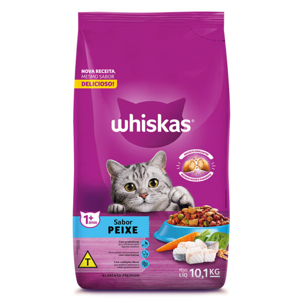 ração whiskas peixe