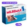 vermífugo milbemax até 5kg contra verme do coração