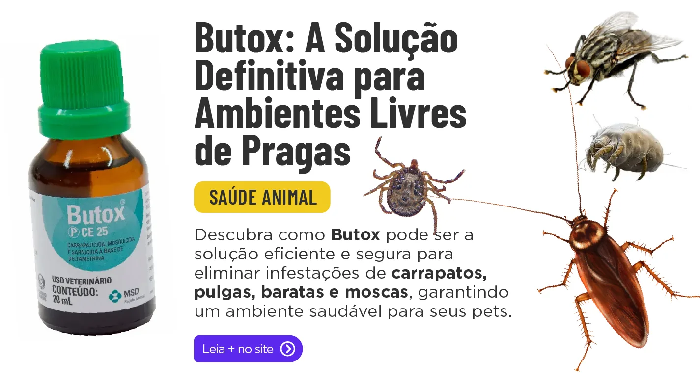 Butox A Solução Definitiva contra parasitas