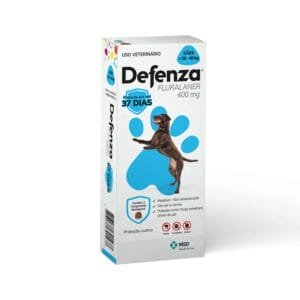 Antipulgas Defenza 400mg, Cães 20 a 40kg