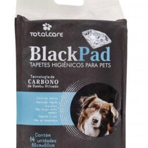 Tapete Higiênico Black Pad Carvão 12uni