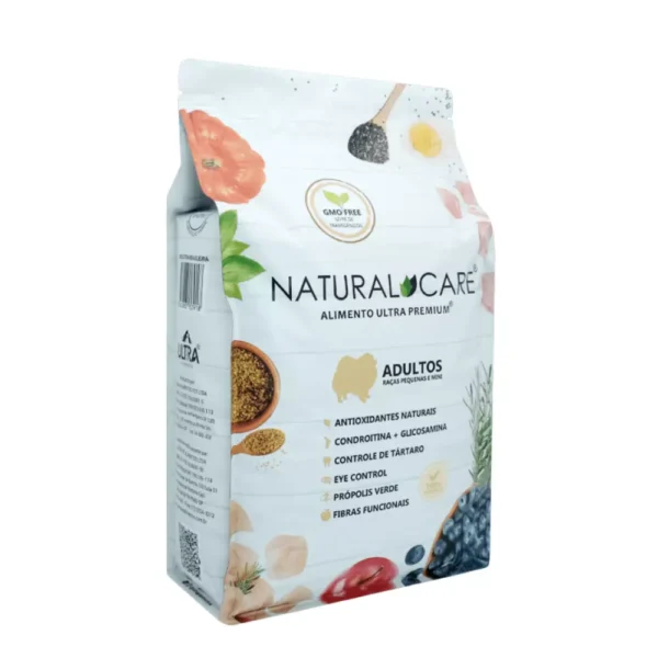 ração natural care adultos raças pequenas