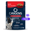 sache origens caes adultos carne com abobora