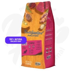 Ração Tradicionalle Natural, Gatos Todas as Fases, Carne