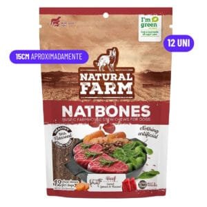 PACOTE NATBONES CARNE 440G NATURAL FARM MI                             DTEXEX00004