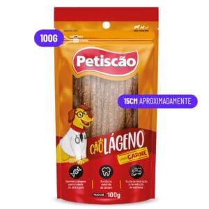 PACOTE CAOLAGENO CARNE 100G PETISCAO                                   NTEXCG000002