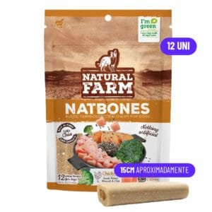PACOTE NATBONES FRANGO 440G NATURAL FARM MI                            DTEXEX00005