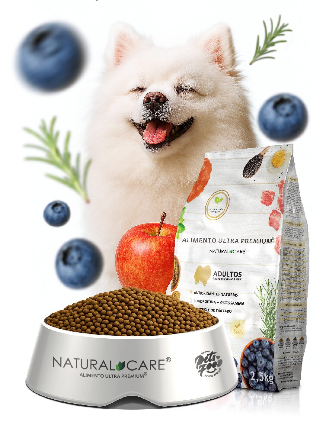 ração natural care vendedor oficial pets food