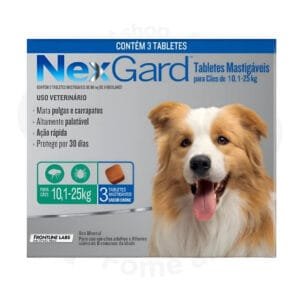 NEXGARD 10,1KG A 25KG - 3 TABLETES
