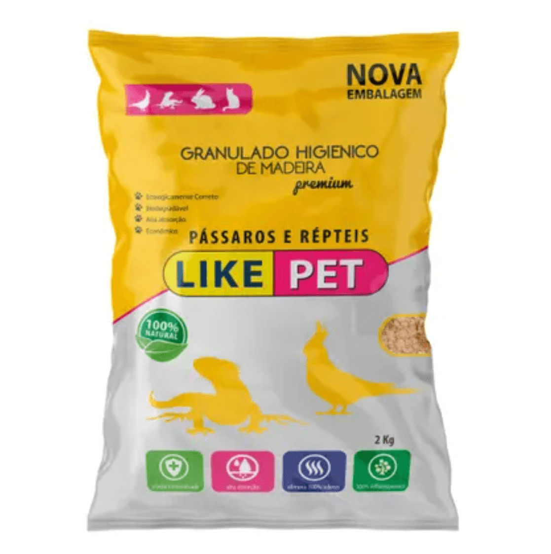 granulado madeira like cat