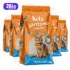 areia gatissimo sem perfume fardo promoção 20kg