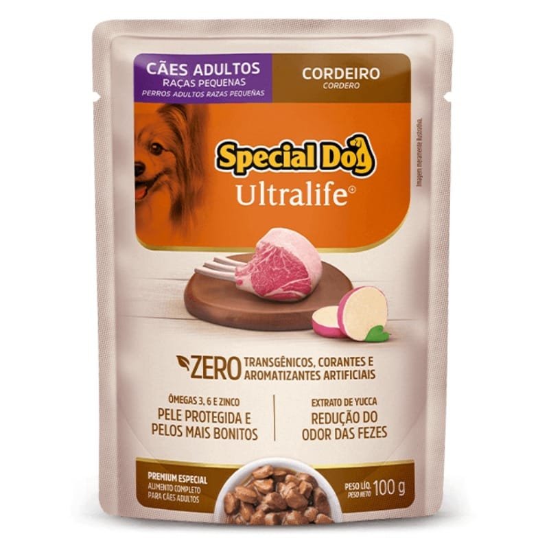 Sache Special Dog Ultra Rp Ad Cordeiro 100g