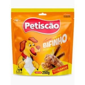 Palito Bifinho Petiscão, Cães - Frango