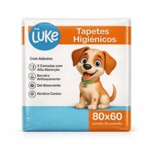 Tapete Higiênico Pet Luke - Cães - 07 Un - 80x60