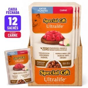 Sache Special Cat Ultra Filh Carne | Caixa C/12 Uni.
