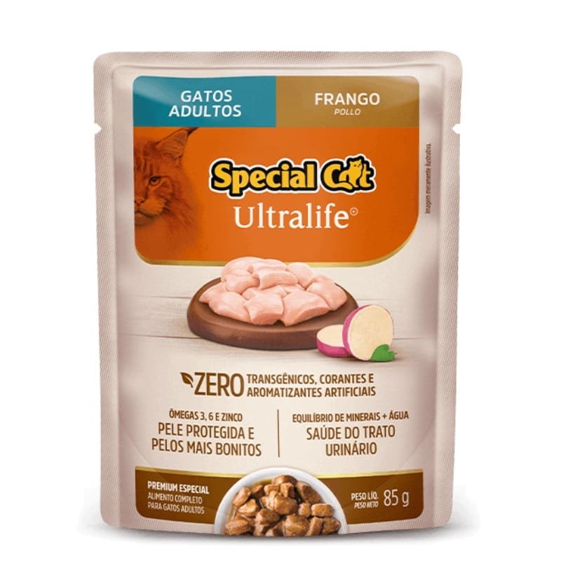 Sache Special Cat Ultralife Ad Frango 85g