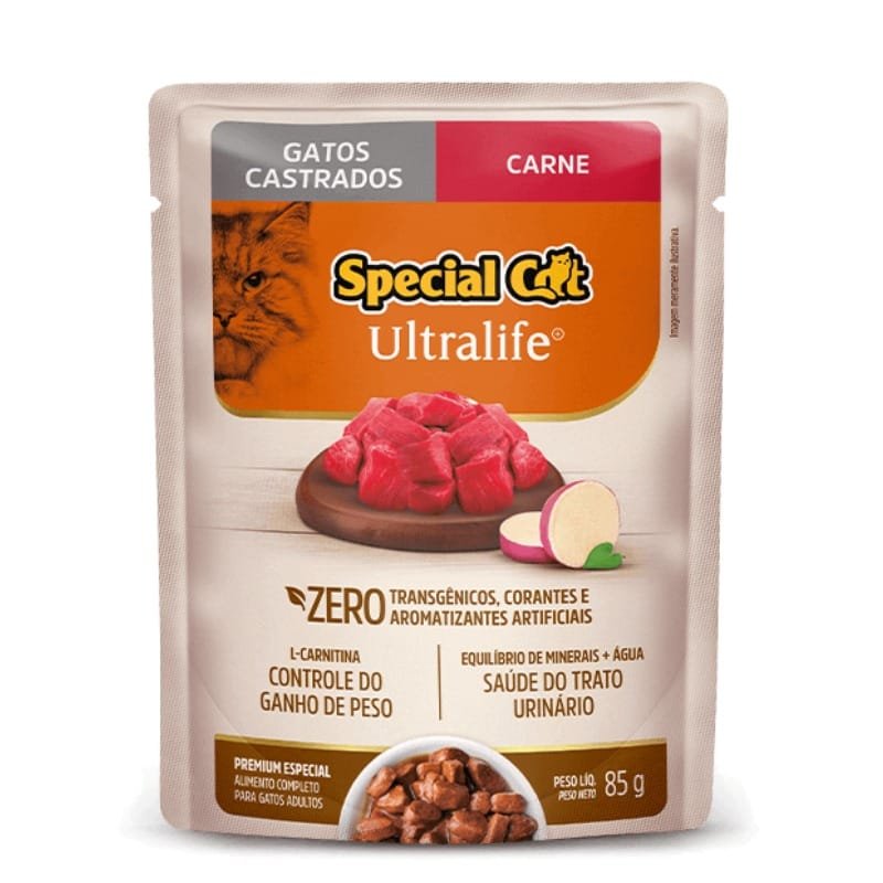 Sache Special Cat Ultra Cast Carne 85g