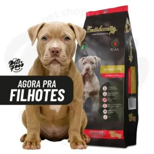 Ração Tradicionalle BCAA, Cães Filhotes Porte Geral, Frango - A Granel 1KG