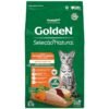 Ração Golden Seleção Natural, Gatos Adultos, Frango - 1kg