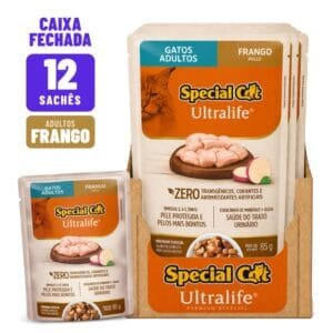 Sache Special Cat Ultralife Ad Frango | Caixa C/12 Uni.