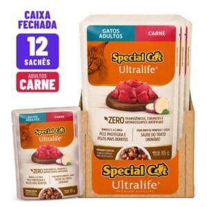 Sache Special Cat Ultralife Ad Carne | Caixa C/12 Uni.