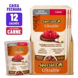 Sache Special Cat Ultra Cast Carne | Caixa C/12 Uni.
