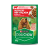 Sachê Dog Chow Nutrição Reforçada, Cães Adultos - Carne em Filetes com Arroz