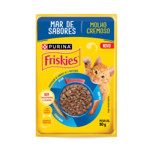 Sachê Friskies, Gatos Adultos - Mar de Sabores